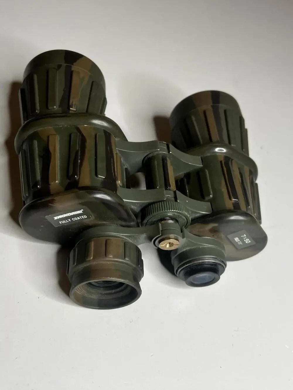 ZAKKORR 7x50 Binoculars Fully Coated Camo Green‎ Porro Prism Japan Hunting 7.1°